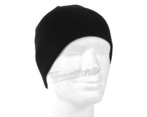 Berretto Beanie MIL-TEC di colore nero