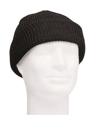 Berretto tipo americano MIL-TEC di colore nero  100% lana