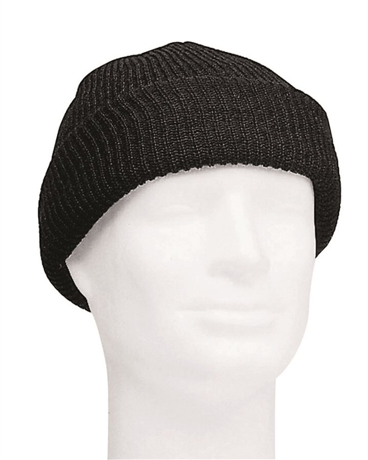 Berretto tipo americano MIL-TEC di colore nero 100% lana