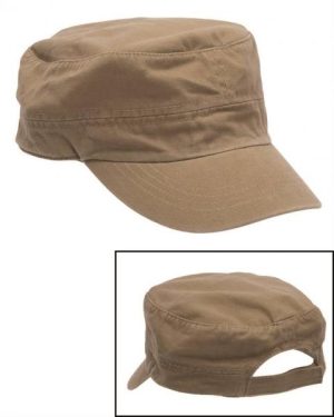 Berretto militare vintage m51  MIL-TEC di colore coyote tan