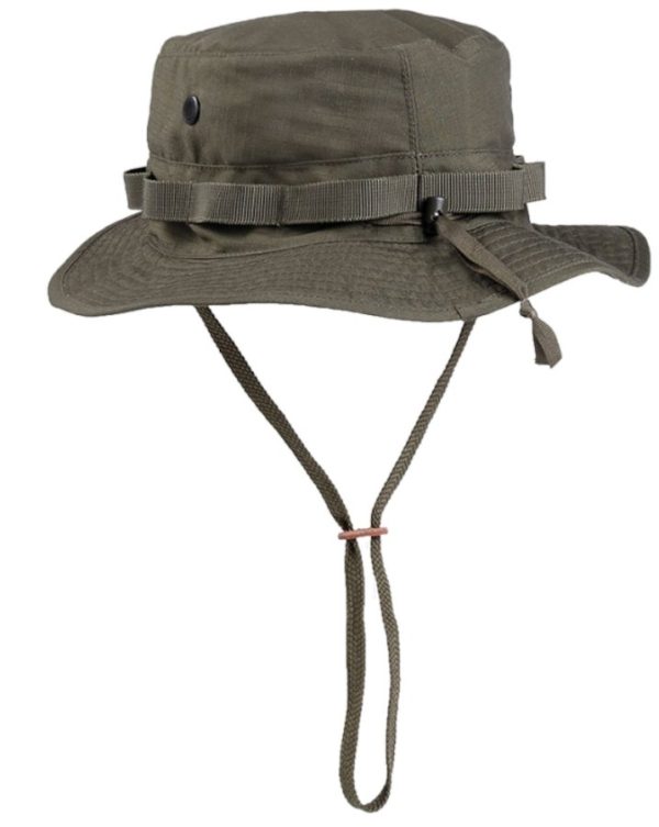 Cappello GI Boonie MIL-TEC tascabile di colore verde