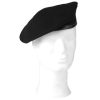 Basco Militare Nero in lana