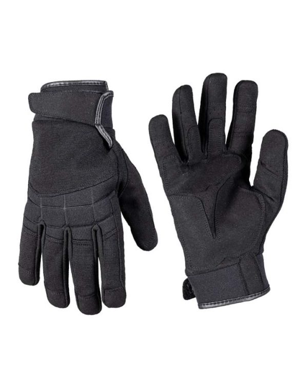 Guanti Tattici Assault MIL-TEC di colore nero
