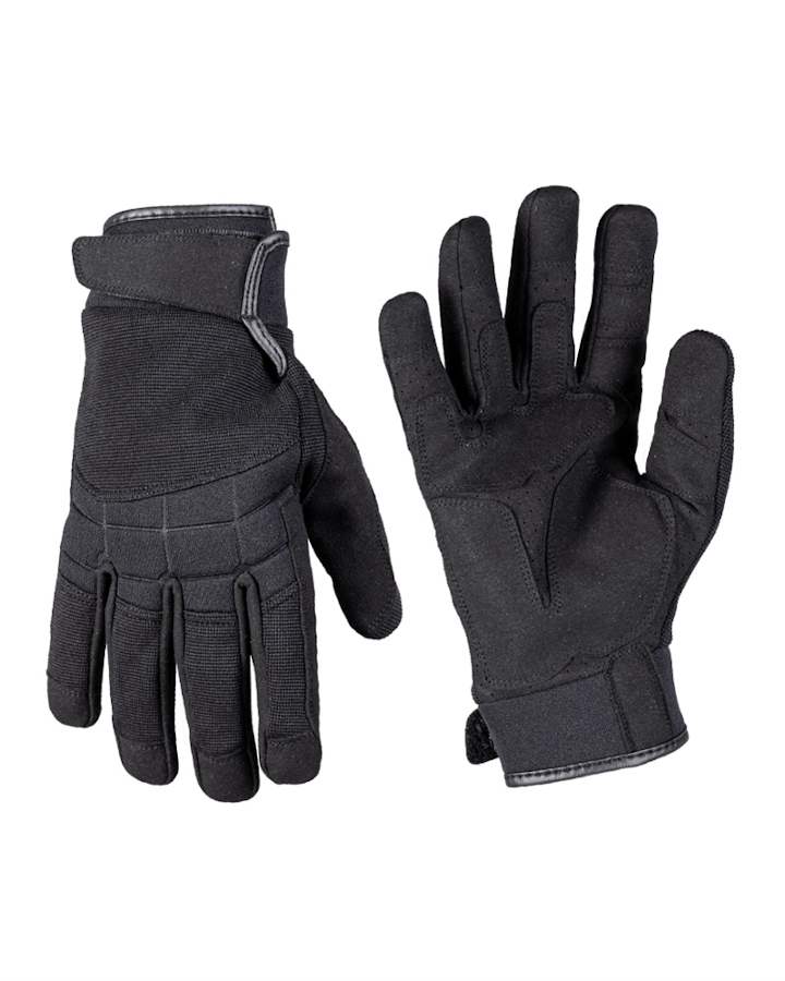 Guanti Tattici Assault MIL-TEC di colore nero