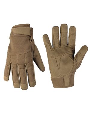 Guanti Tattici Miltec di colore khaki