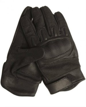 Guanti in Nomex nero con protezione nocche