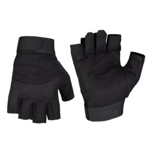 Guanti estivi per moto senza dita MIL-TEC  di colore nero