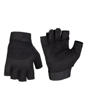 Guanti estivi per moto senza dita MIL-TEC  di colore nero