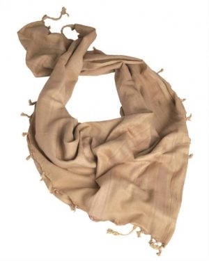 Sciarpa kefiah shemag militare MIL TEC di colore coyote tan