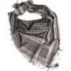 Sciarpa kefiah shemag militare MIL TEC di colore bianco/nero