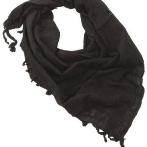 Sciarpa kefiah shemag militare MIL TEC di colore nero