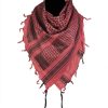 Sciarpa kefiah shemag militare MIL TEC di colore rosso/nero