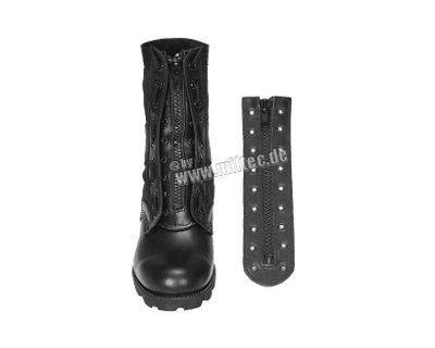 Kit zip per anfibi neri