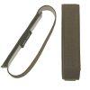 Elastici per caviglia pantaloni con velcro verde (paio)