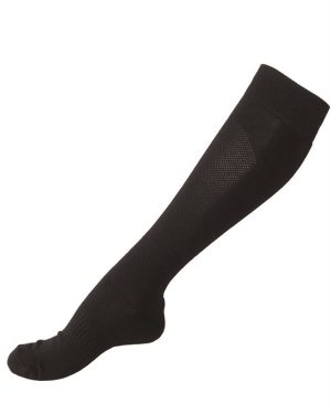 Calze tecniche lunghe coolmax MIL-TEC 4 stagioni di colore nero