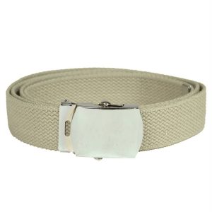 Cintura MIL-TEC 30 mm di colore khaki con fibbia in metallo