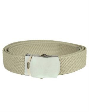 Cintura MIL-TEC 30 mm di colore khaki con fibbia in metallo