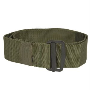Cintura Militare in canapa di colore verde  40 mm