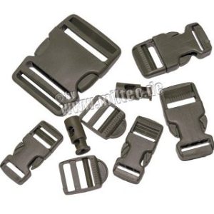 Braccialetto survival PARACORD AT digital con gancio a clip