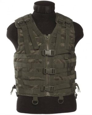 Gilet tattico modulare verde MIL-TEC