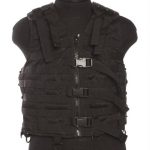 Gilet multitasche invernale MIL-TEC di colore nero