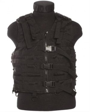 Gilet tattico modulare nero MIL-TEC