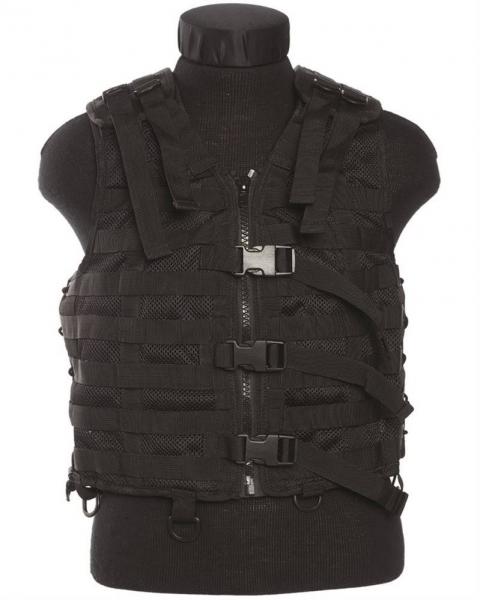 images Gilet tattico modulare nero MIL-TEC