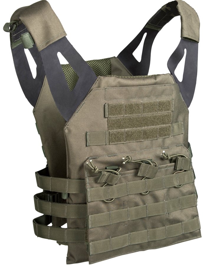 Gilet Portapiastra Mil-tec Gen.II Verde