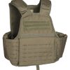 Gilet tattico MIL-TEC con portapiastre di colore verde