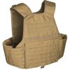 Gilet tattico MIL-TEC con portapiastre di colore coyote tan