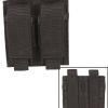 Portacaricatore da pistola doppio MIL-TEC di colore nero