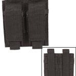 images Portacaricatore da pistola doppio MIL-TEC di colore nero