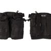 Portacaricatore rapido doppio a 4 posti nero