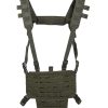 Chest Rig mollesystem leggero MIL-TEC di colore verde