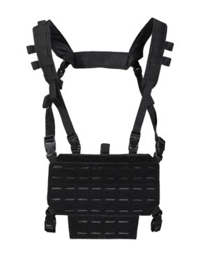 Chest Rig mollesystem leggero MIL-TEC di colore nero