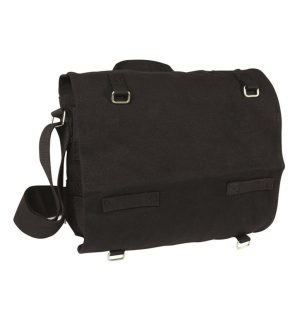 Tascapane militare grande nero