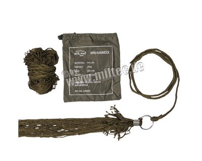 Amaca "light" verde con custodia