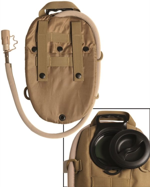 images Idropack modulare MIL-TEC coyote tan con vescica da 1,5 Litri