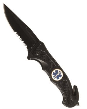 Coltello pieghevole Miltec Rescue