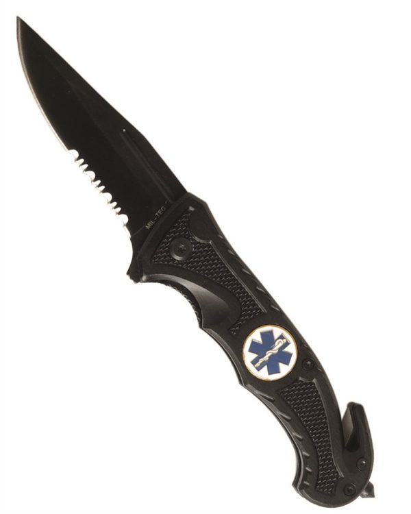 Coltello pieghevole Miltec Rescue
