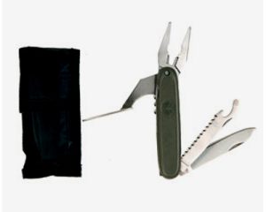 Coltellino Bundeswehr multiuso con pinza