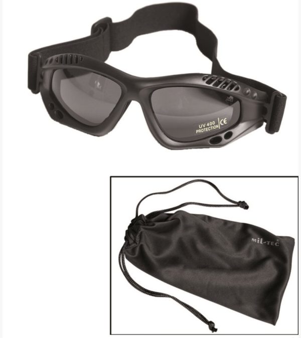 Occhiali Para Commando Pro Lenta Scura