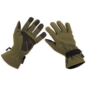Guanti tatici MFH  Soft Shell, verde OD