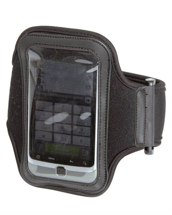 Contenitore da braccio trasparente  in neoprene