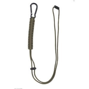 Braccialetto survival PARACORD AT digital con gancio a clip