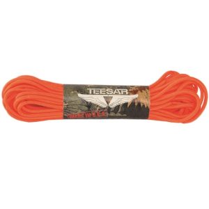 Funicella paracord Teesar made in USA 16 mt di colore arancio