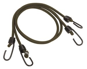 Corde elastiche (ragno) in Latex nero (coppia)