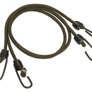 Corde elastiche (ragno) in Latex nero (coppia)