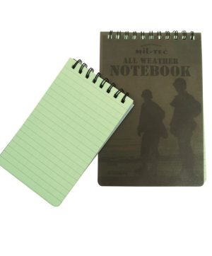 Blocco Note  impermeabile a quadretti 10 x15 cm