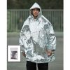 Poncho d'emergenza in alluminio
